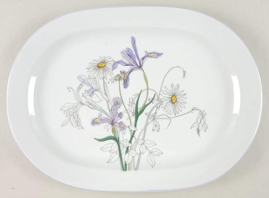 Hillside 16" Oval Serving Platter by Block-1