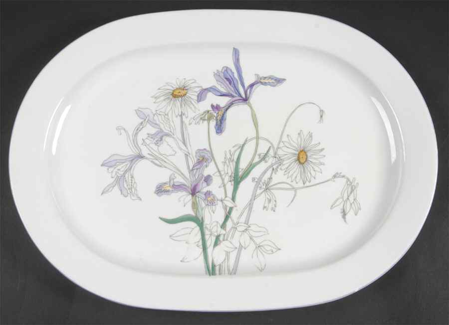Hillside 15" Oval Serving Platter by Block-1