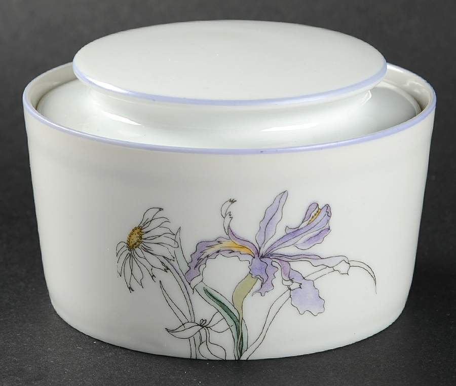 Hillside Sugar Bowl & Lid by Block-1