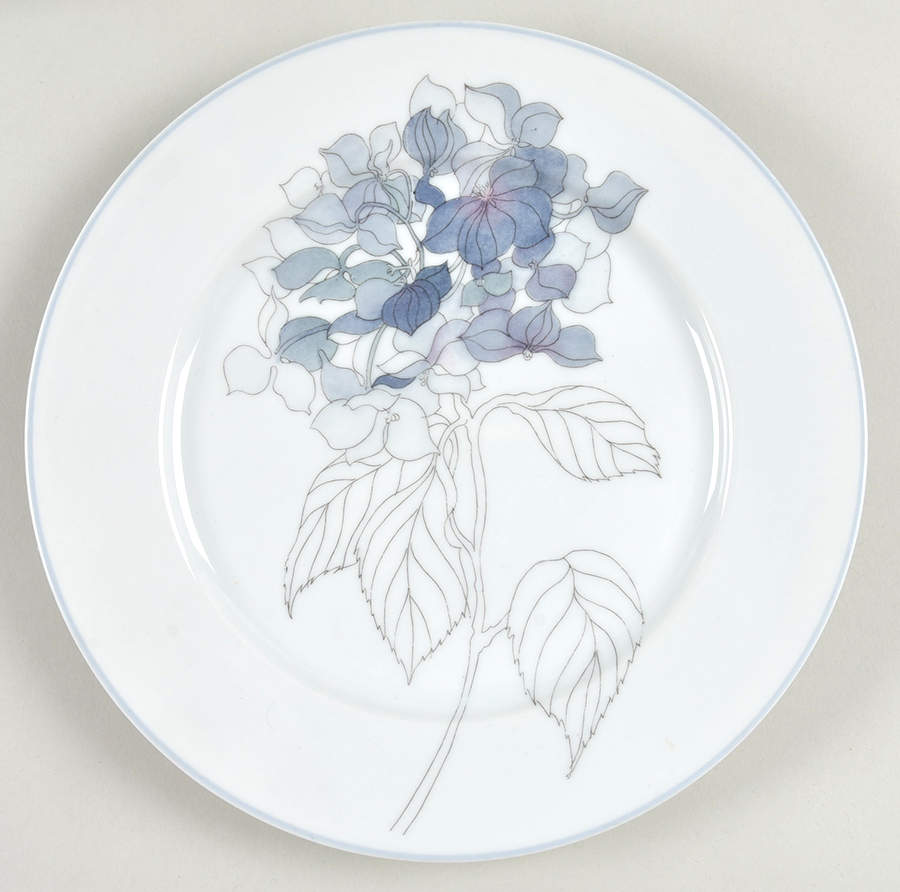Hydrangea Salad Plate by Block-1