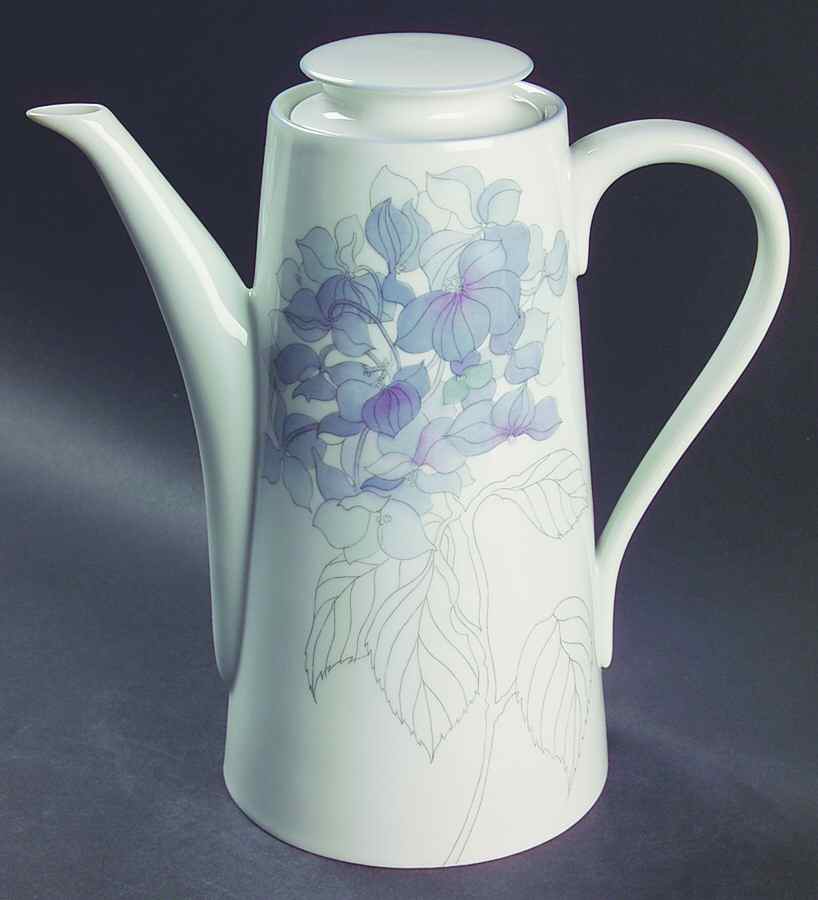 Hydrangea Coffee Pot & Lid by Block-1
