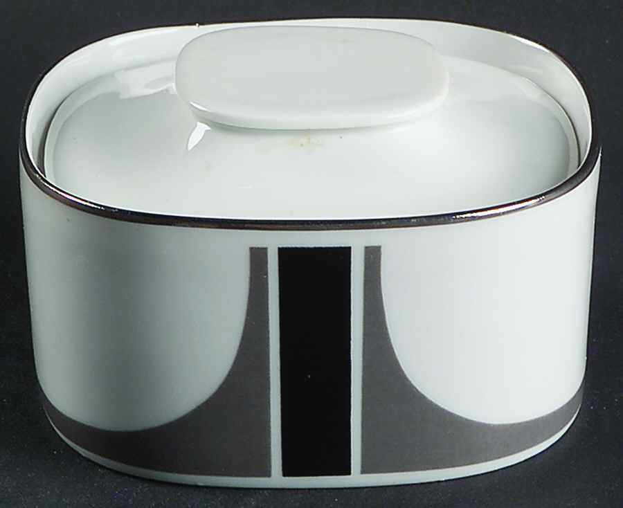 Interaction Sugar Bowl & Lid by Block-1