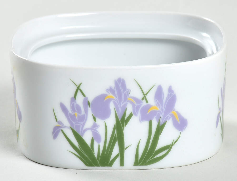 Iris (Henry Evans) Sugar Bowl No Lid by Block-1