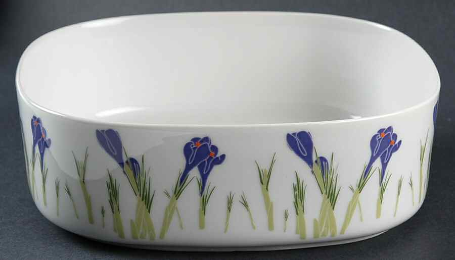Floral Portraits 7" Square Vegetable Bowl by Block-1