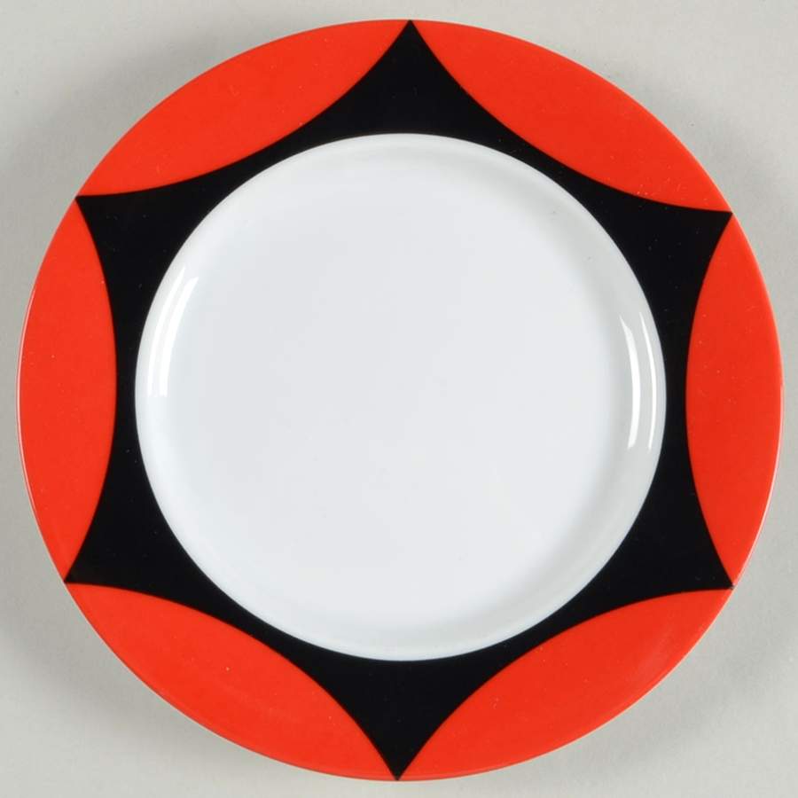 Ruby Bread & Butter Plate by Block-1