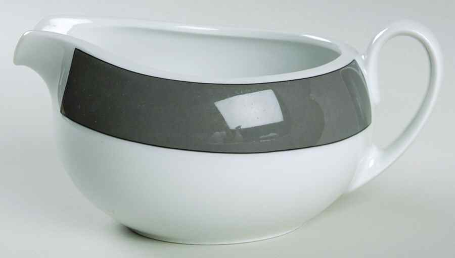 Kaleidoscope Grey Gravy Boat by Block-1