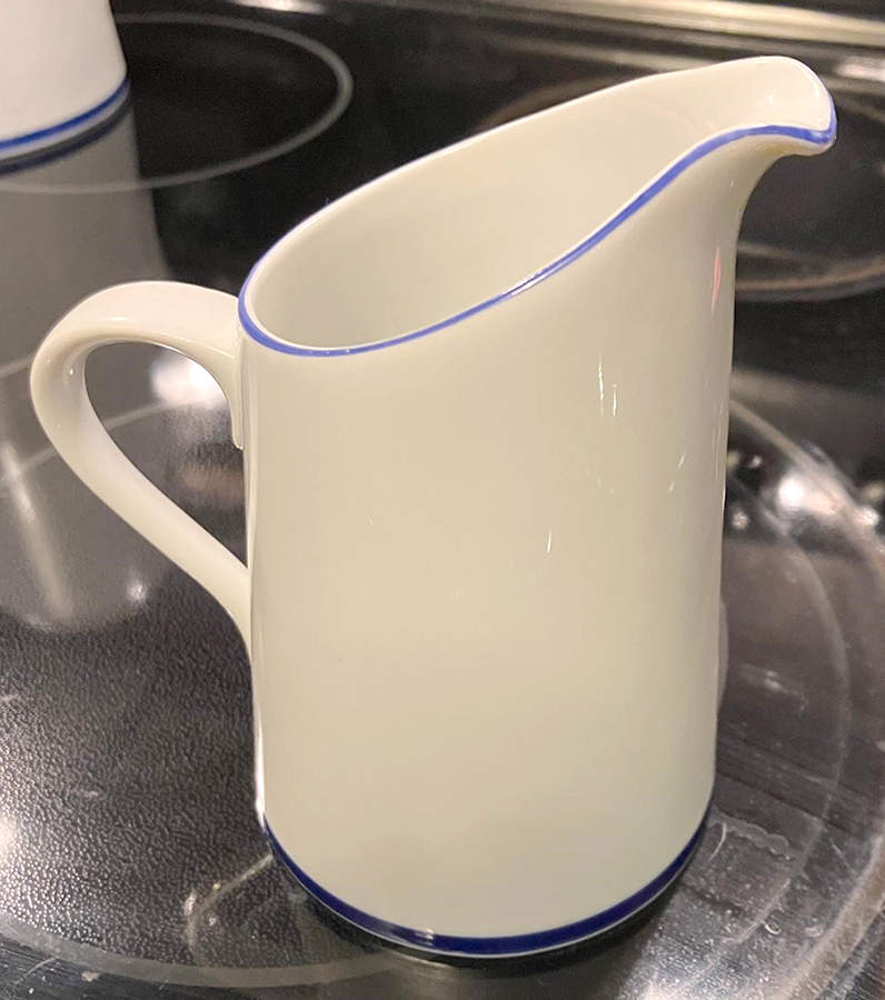 Lisboa Blue Creamer by Block-1