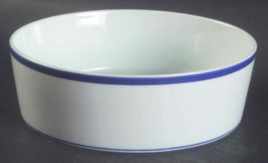 Lisboa Blue Coupe Cereal Bowl by Block-1