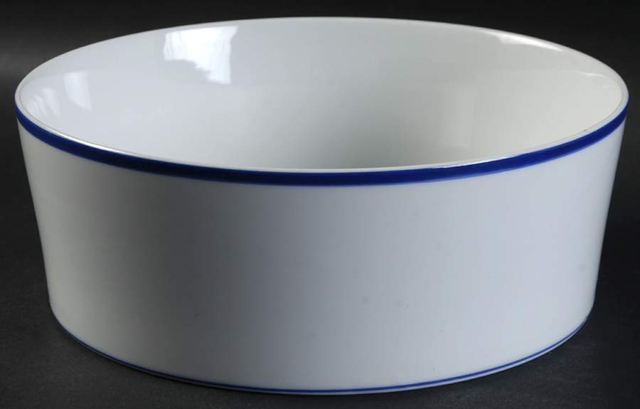 Lisboa Blue 7" Round Vegetable Bowl by Block-1