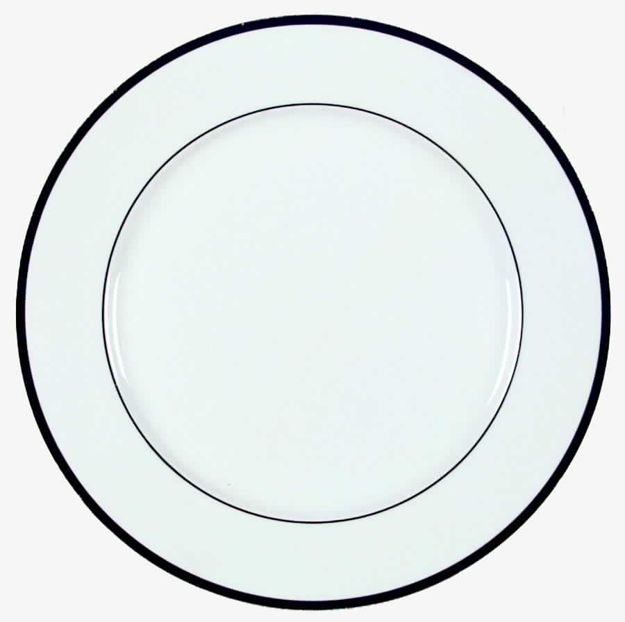 Lisboa Black Dinner Plate by Block-1