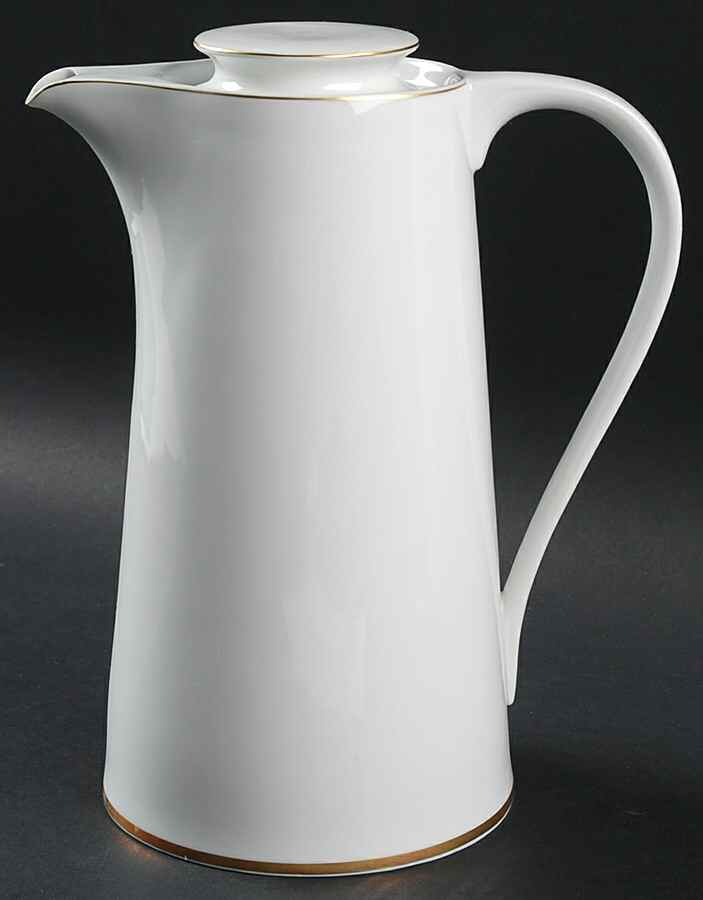 Lisboa Gold Coffee Pot & Lid by Block-1