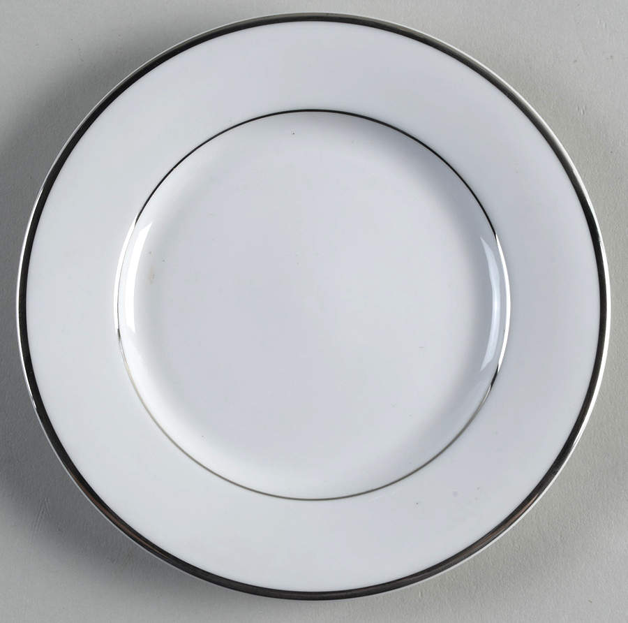 Lisboa Platinum Bread & Butter Plate by Block-1