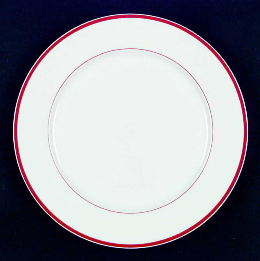 Lisboa Red Dinner Plate by Block-1