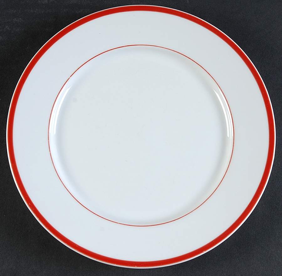 Lisboa Red Salad Plate by Block-1