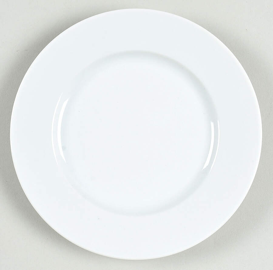 Lisboa White Saucer for Flat Cream Soup Bowl by Block-1