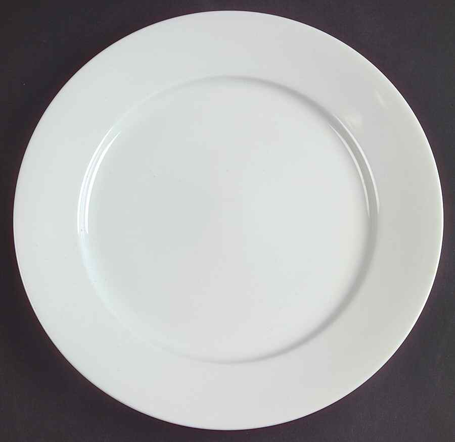 Lisboa White Luncheon Plate by Block-1
