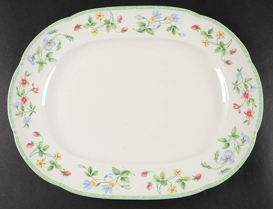 Lungarno 15" Oval Serving Platter by Block-1