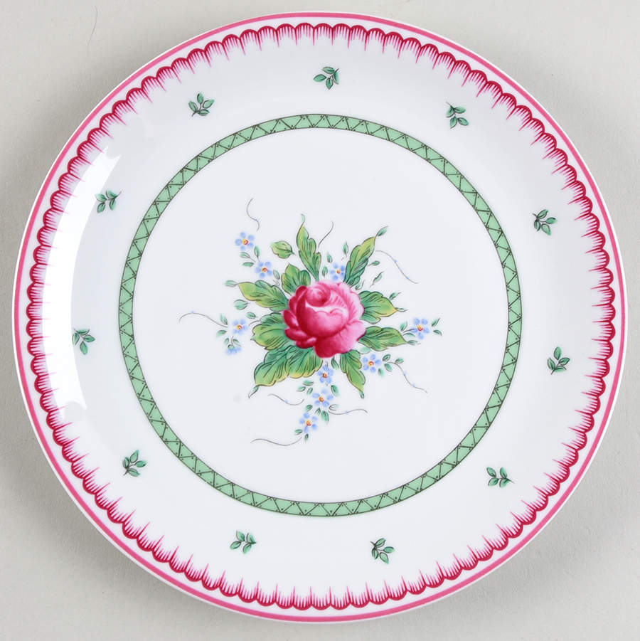 Lyric Rose Salad Plate by Block-1