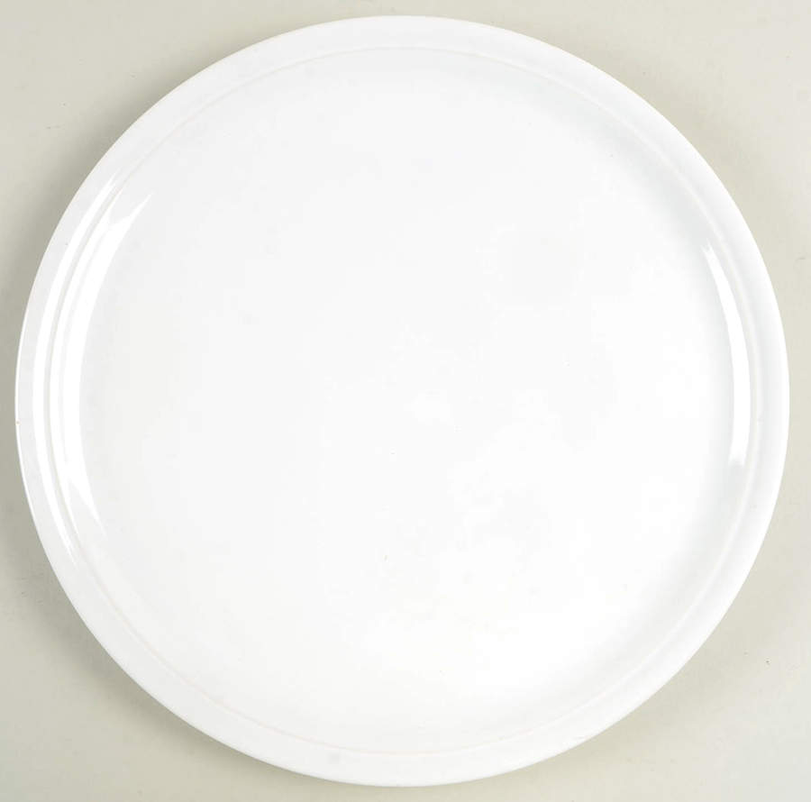 Lyric White 12" Chop Plate (Round Platter) by Block-1