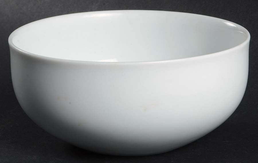 Lyric White Coupe Cereal Bowl by Block-1