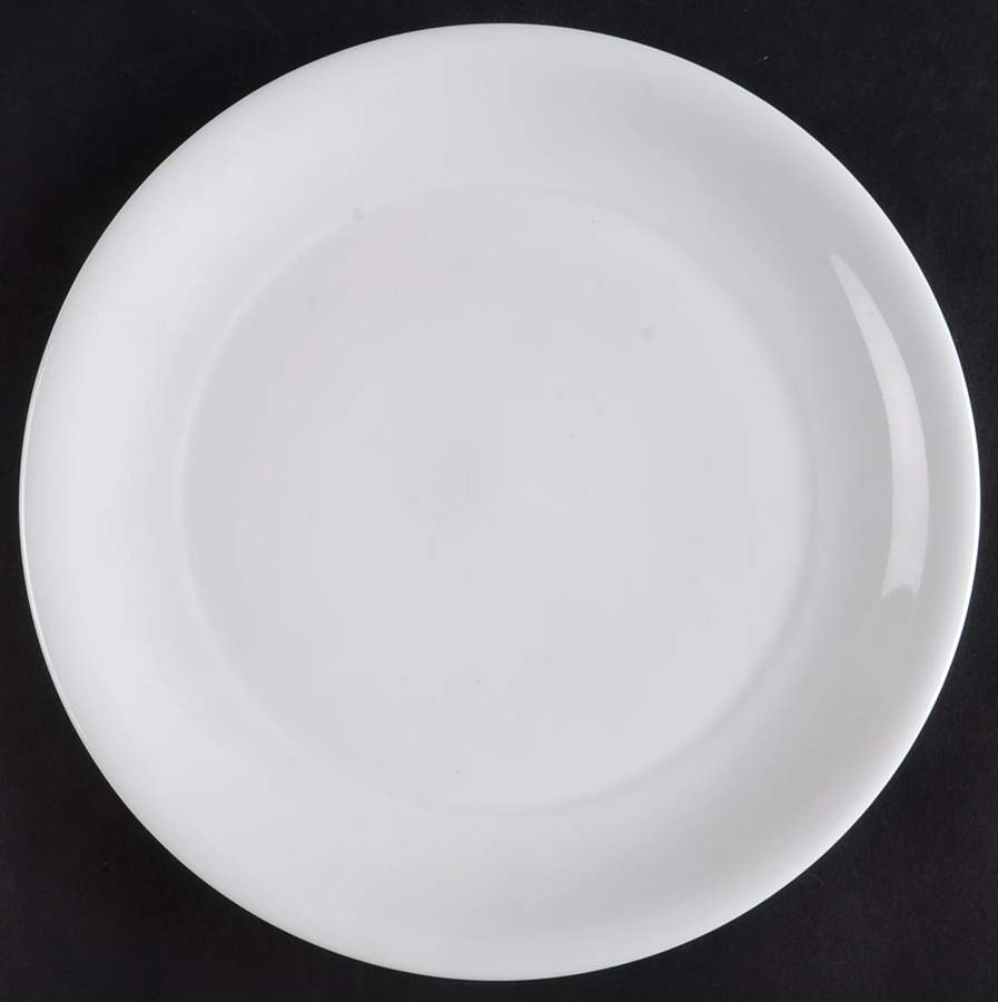Lyric White Salad Plate by Block-1