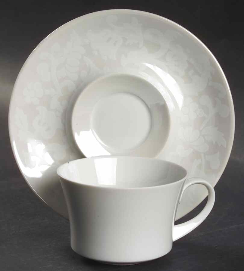 Madrid Flat Cup & Saucer Set by Block-1