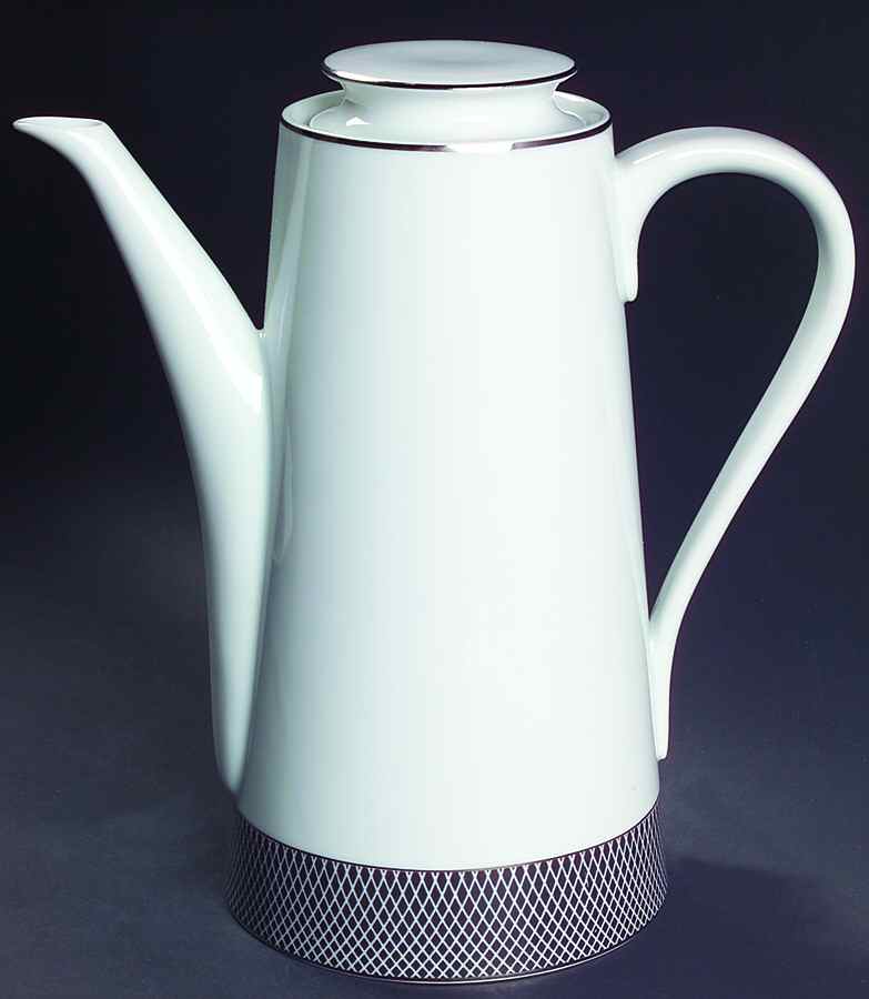Midnight Coffee Pot & Lid by Block-1