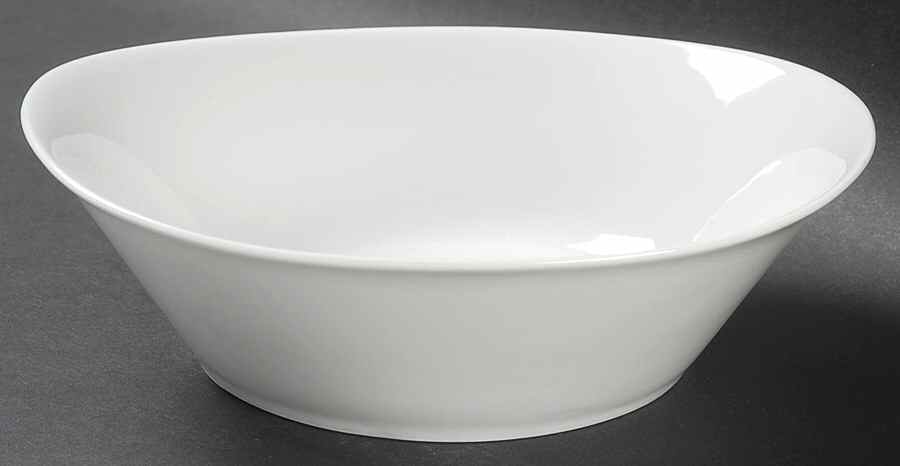 Mirage White Coupe Cereal Bowl by Block-1