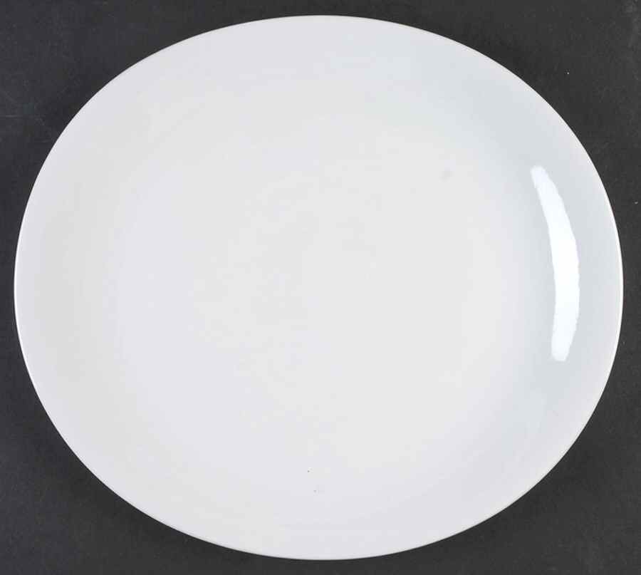 Mirage White Dinner Plate by Block-1