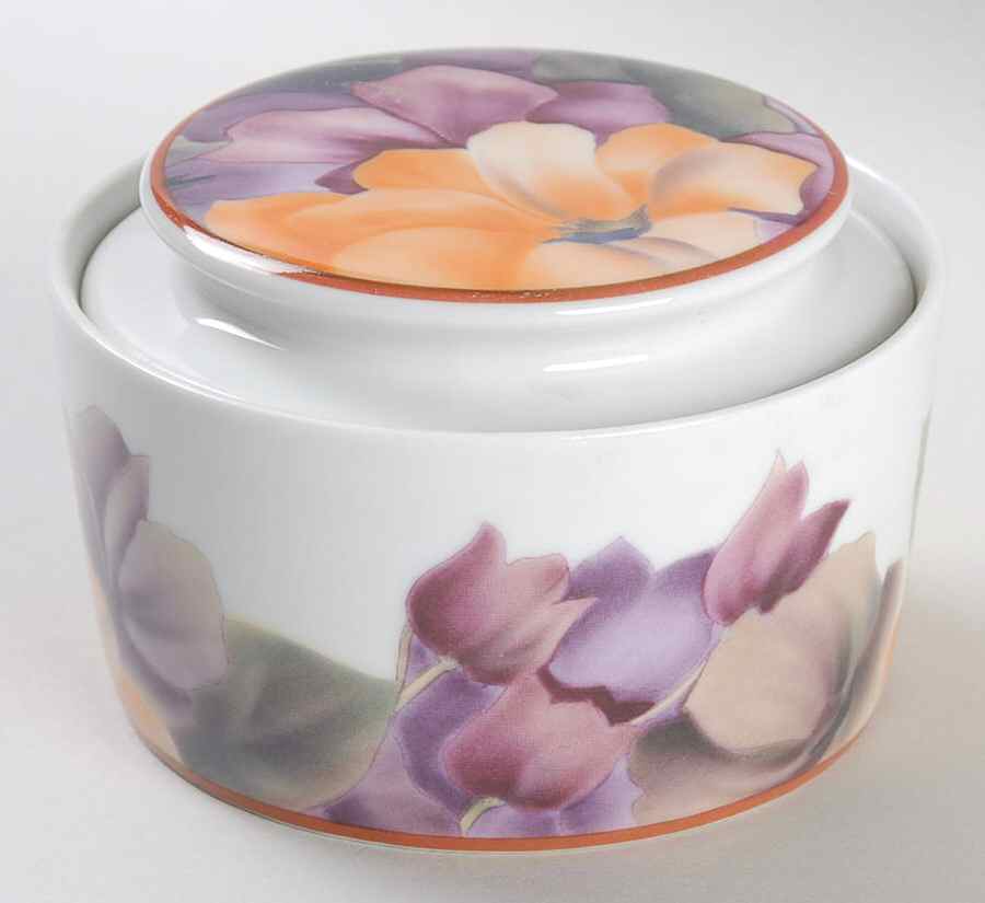 Multifiori Sugar Bowl & Lid by Block-1