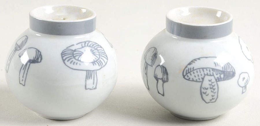 Mushrooms Salt & Pepper Set by Block-1