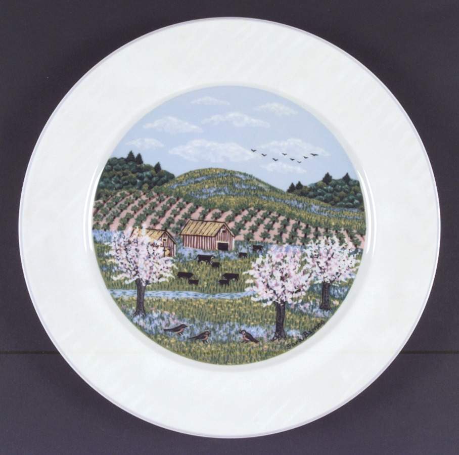 Napa Valley Dinner Plate by Block-1