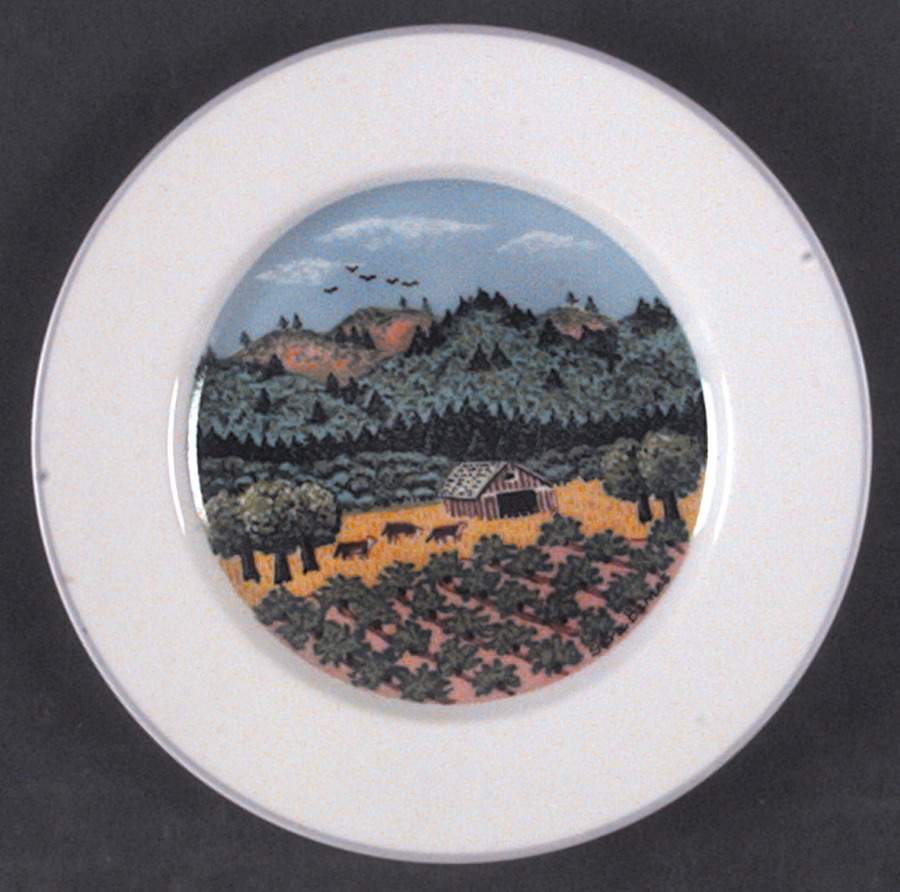 Napa Valley Bread & Butter Plate by Block-1