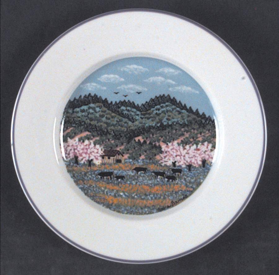 Napa Valley Bread & Butter Plate by Block-1