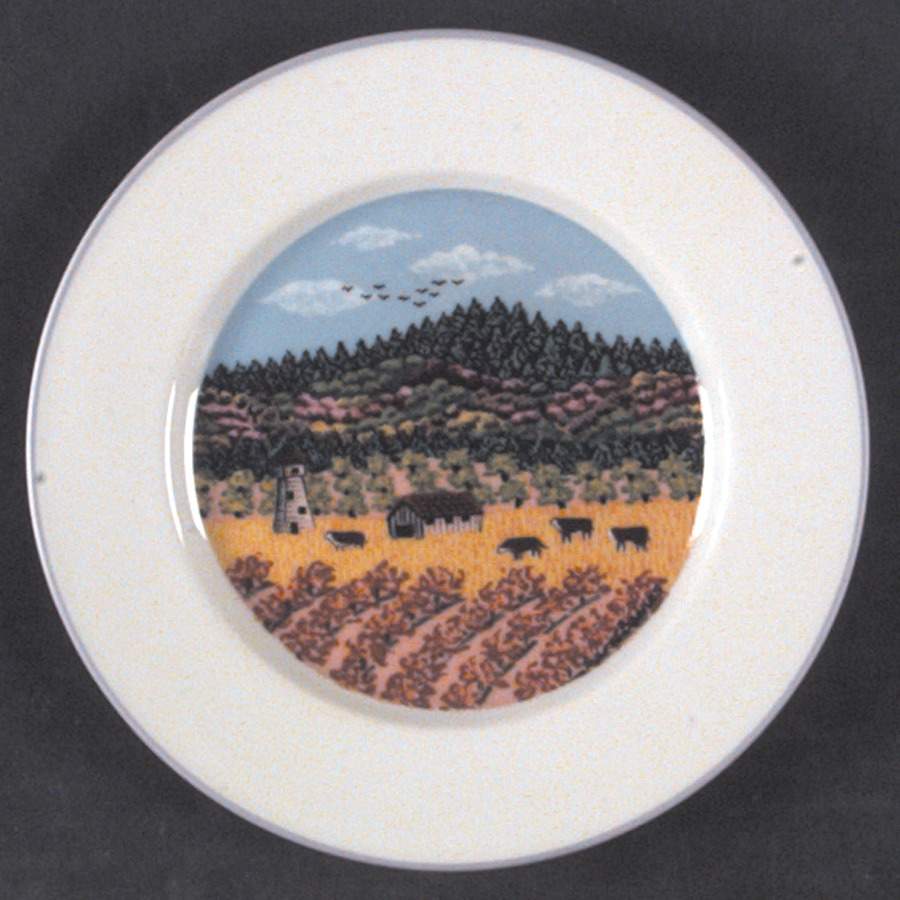 Napa Valley Bread & Butter Plate by Block-1