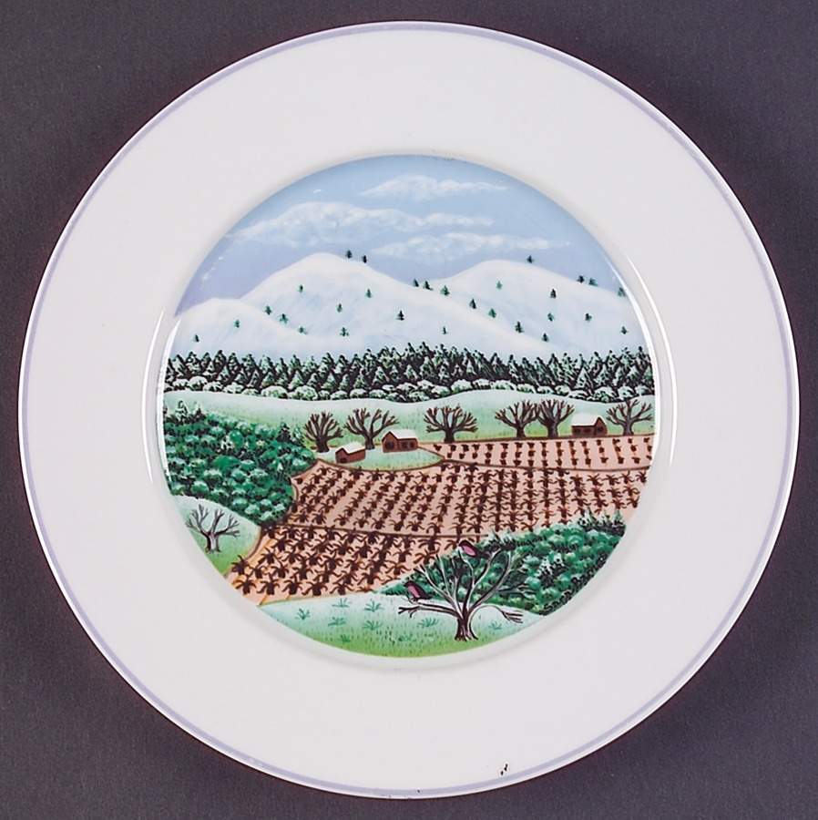 Napa Valley Salad Plate by Block-1