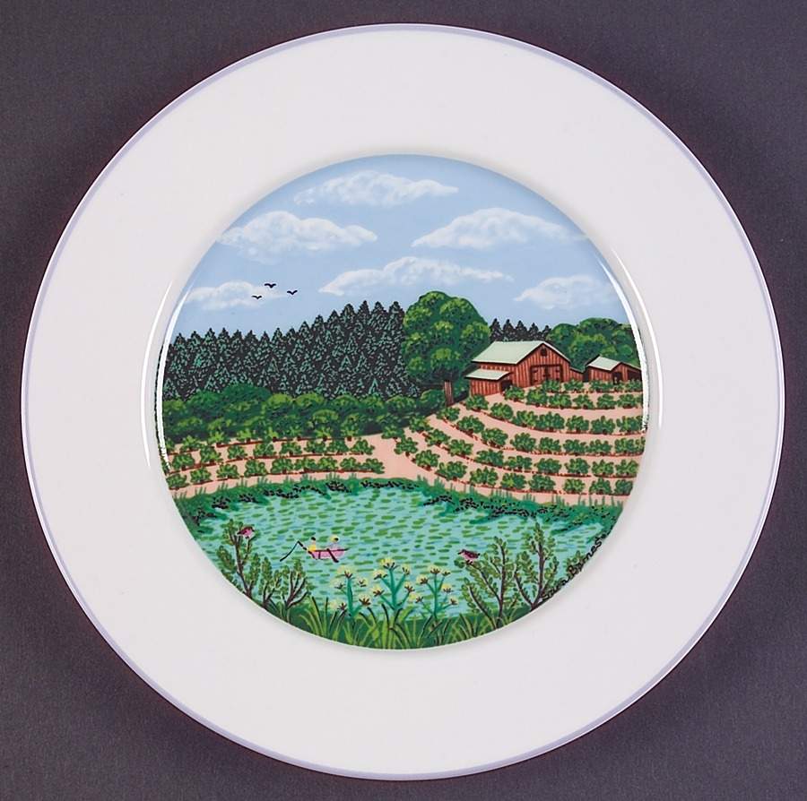 Napa Valley Salad Plate by Block-1