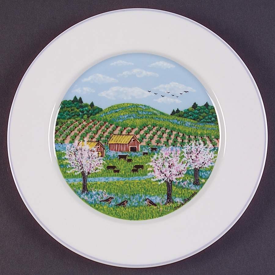 Napa Valley Salad Plate by Block-1