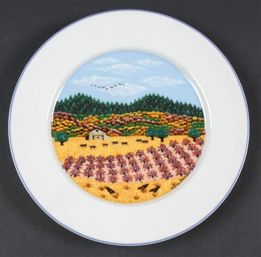Napa Valley Salad Plate by Block-1