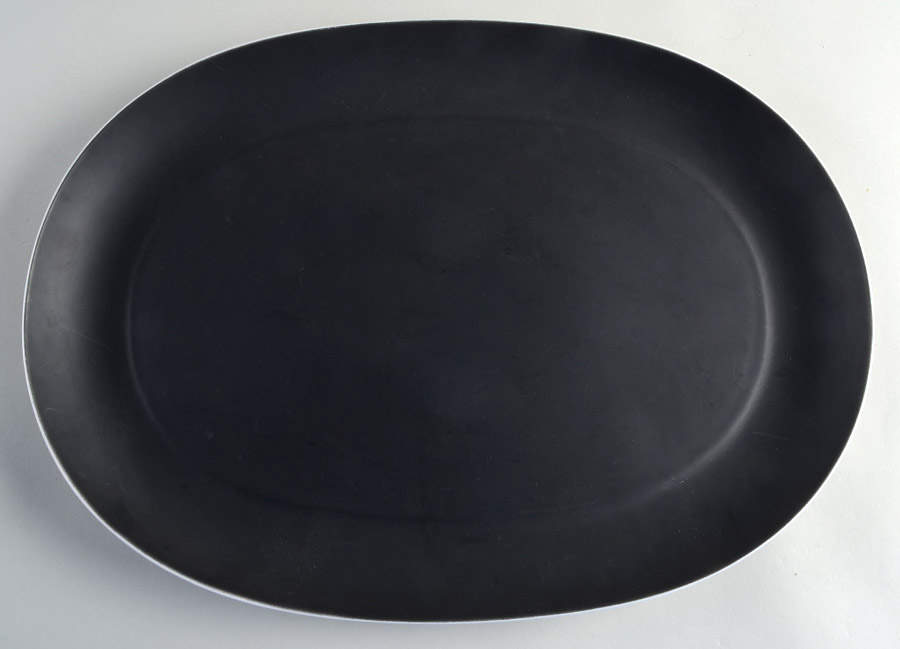 Noche 16" Oval Serving Platter by Block-1
