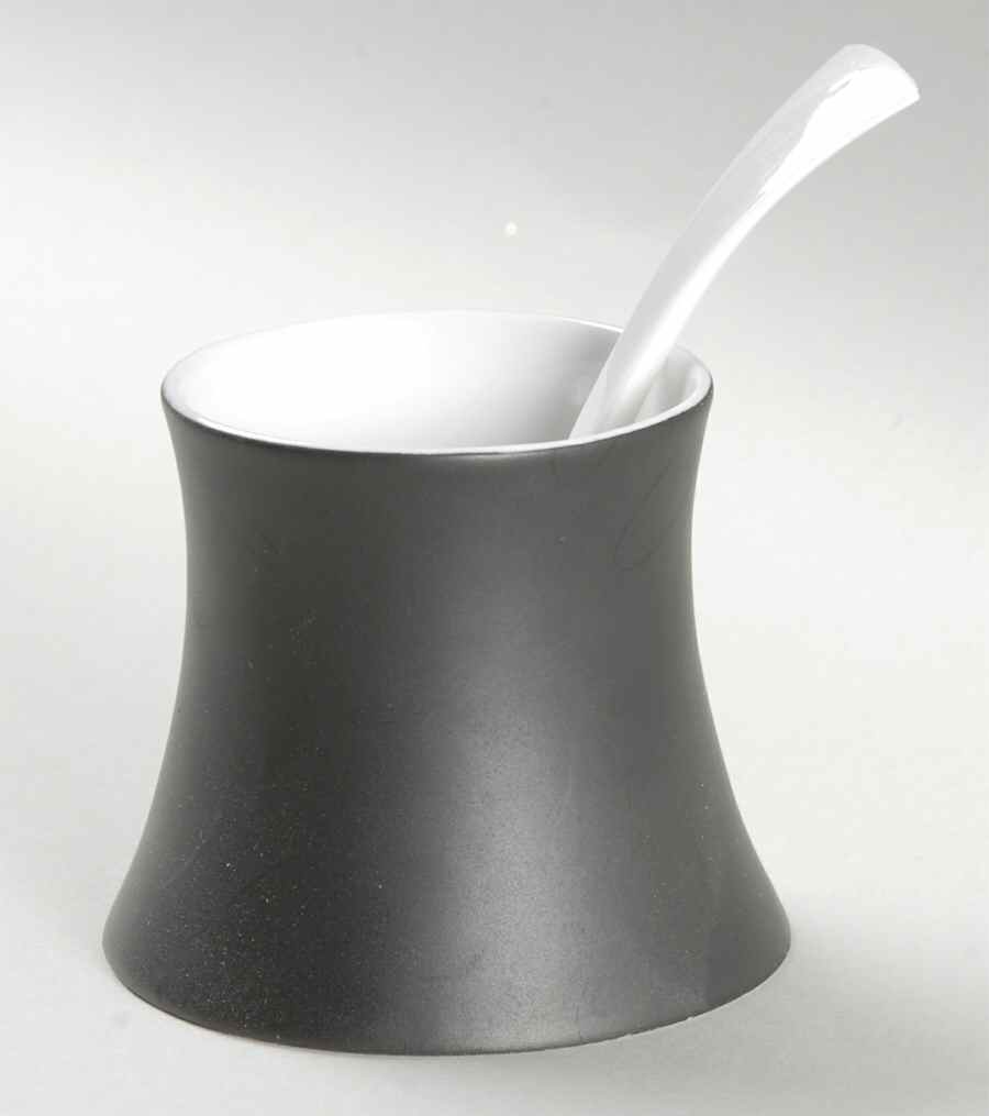 Noche Condiment Set, Open Jar and Spoon Only by Block-1