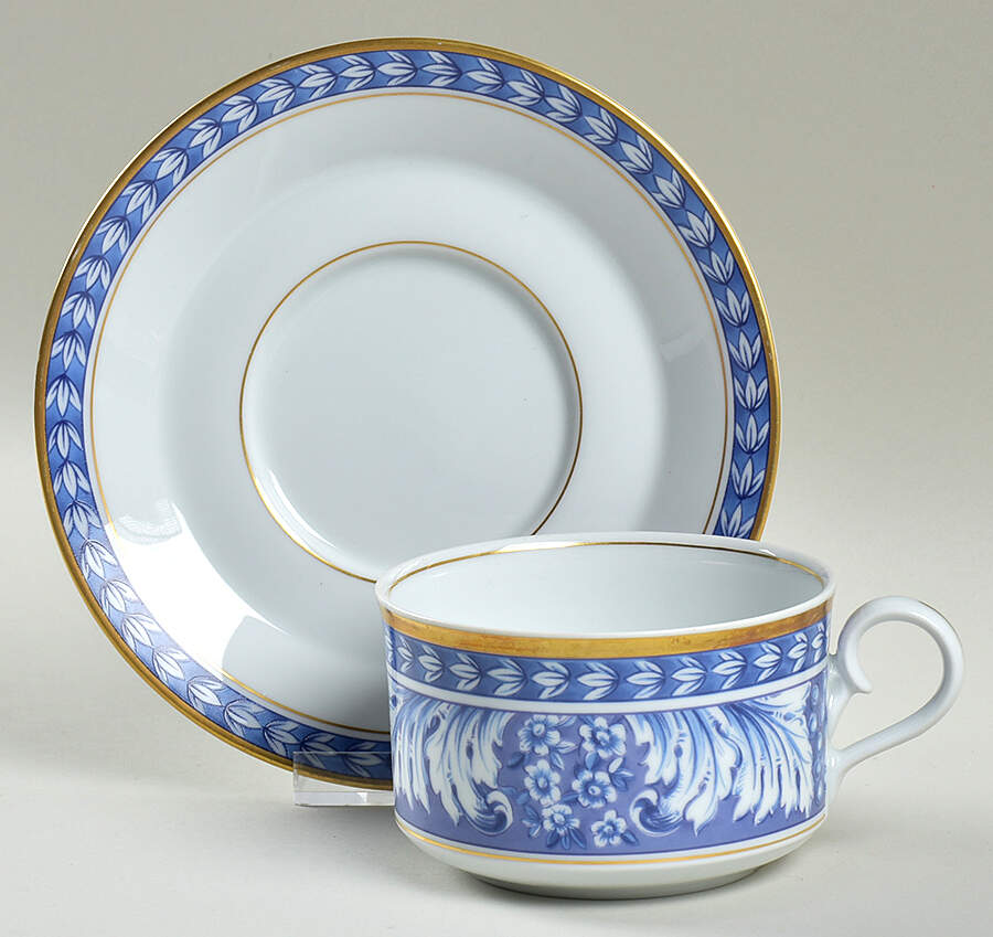 Obidos Flat Cup & Saucer Set by Block-1