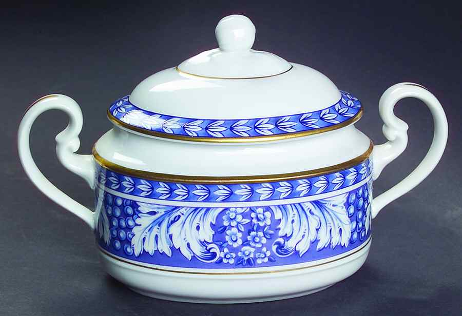 Obidos Sugar Bowl & Lid by Block-1