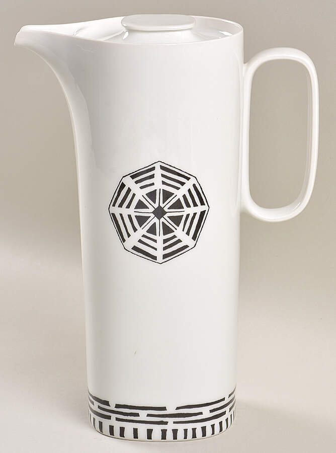 Octagon Coffee Pot & Lid by Block-1