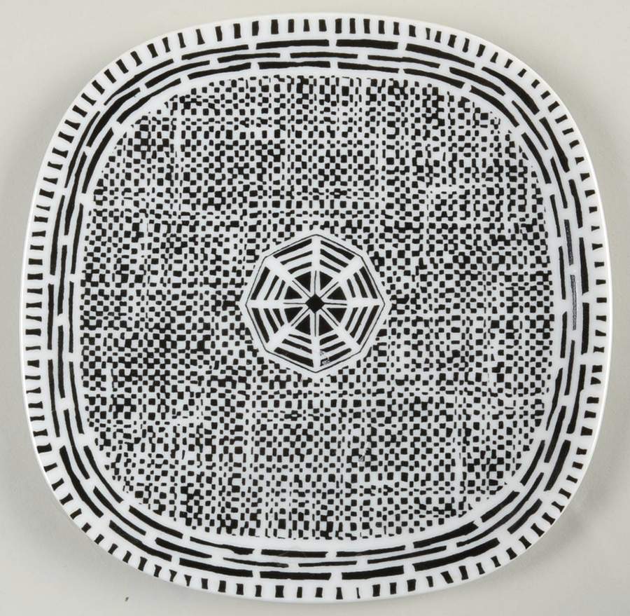 Octagon Bread & Butter Plate by Block-1