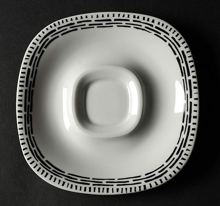 Octagon Saucer for Flat Cup by Block-1