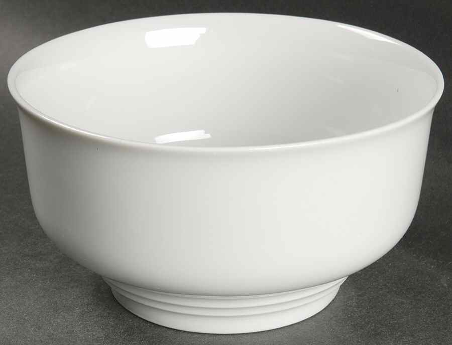 Odyssey White Coupe Cereal Bowl by Block-1