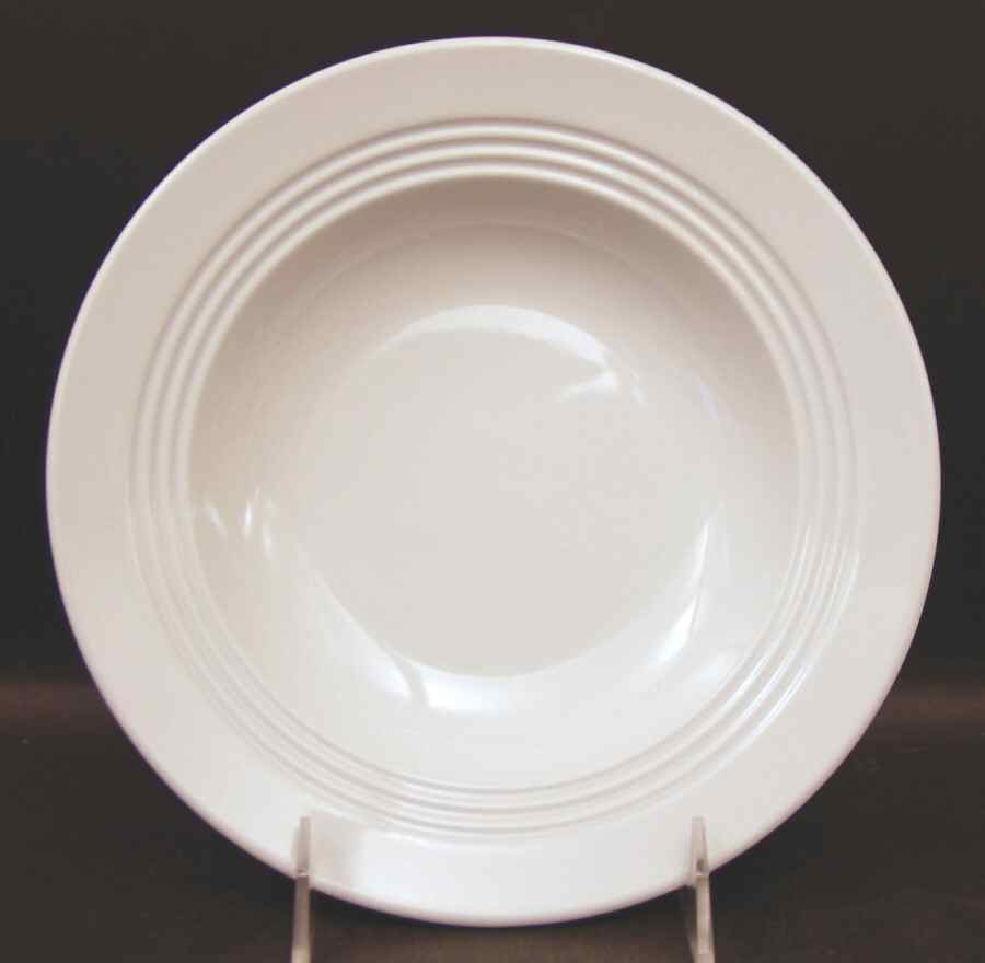 Odyssey White Rim Soup Bowl by Block-1