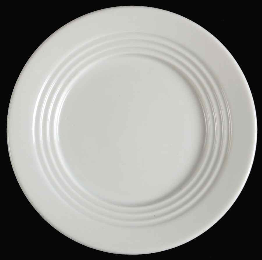 Odyssey White Bread & Butter Plate by Block-1