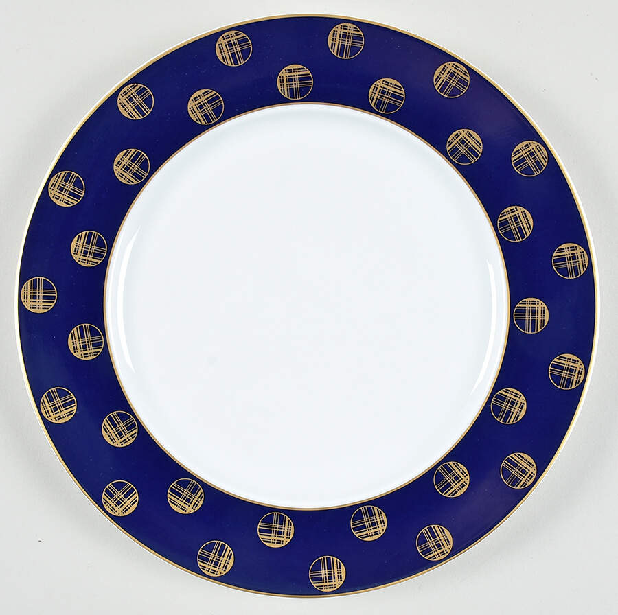 Orbit Blue Dinner Plate by Block-1